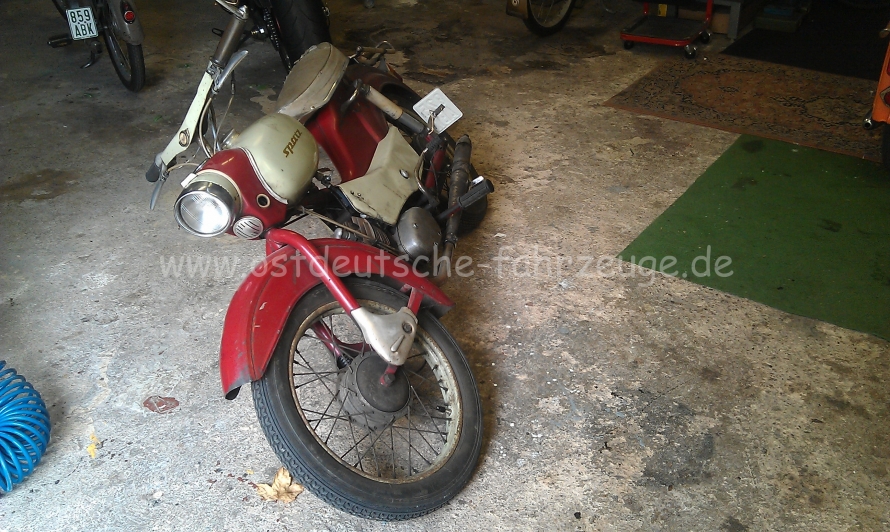 Mein neuer Seitenständer! Na wie gefällt der Euch? Reichlich kuhl, was? ;)