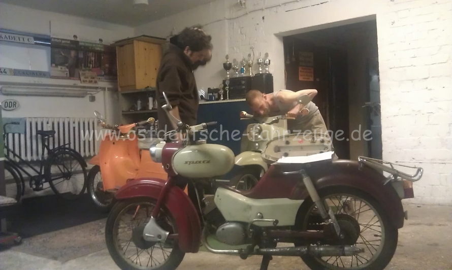 Es war ein ziemlich breites Spektrum heute...! WAS IST DENN DAS AUF DER SPATZENBANK !?