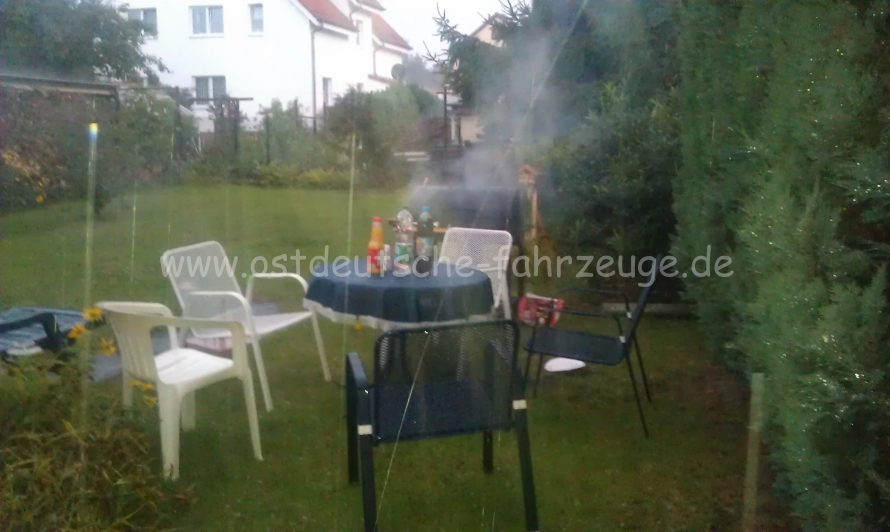 Draußen ging nicht lange gut, denn es wurde scharf geschossen!