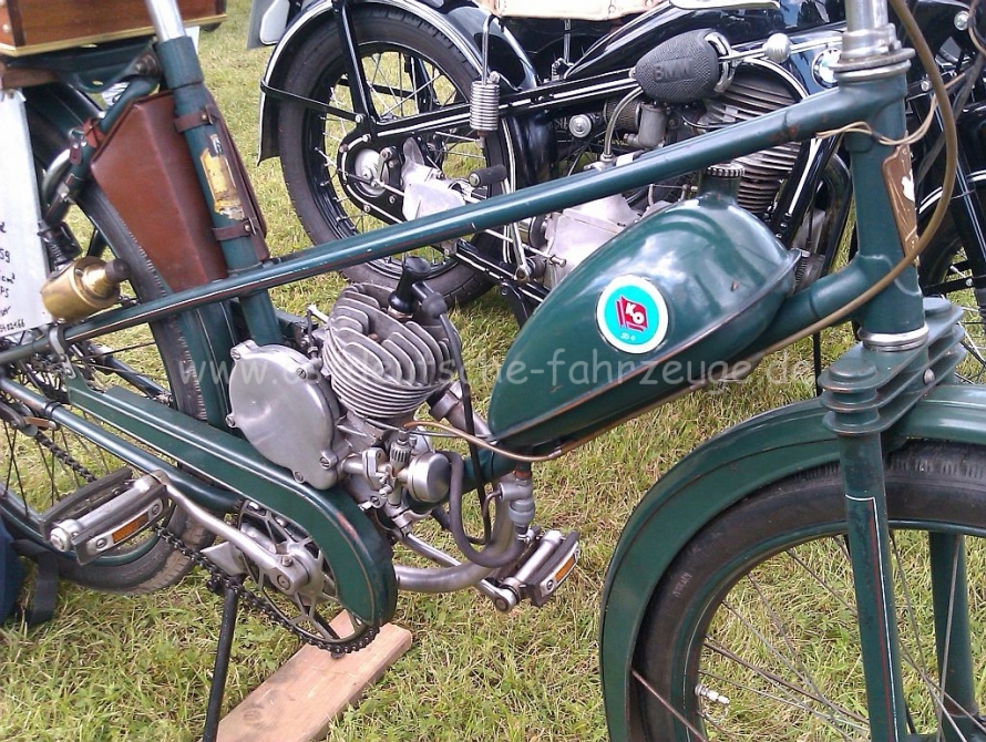 Pedalen und Dynamo waren nicht mehr original.