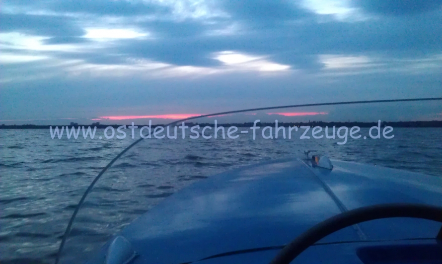 Der Müggelsee bei Dämmerung