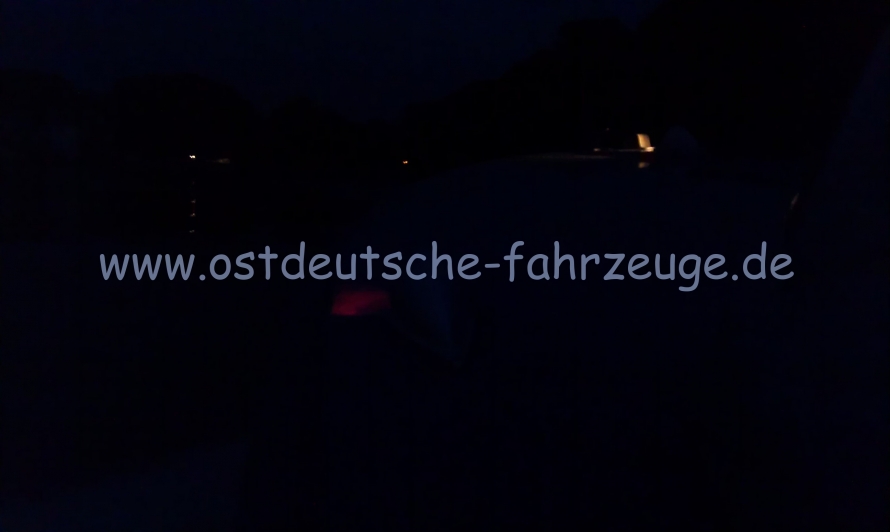 Der Müggelsee bei Dunkelheit