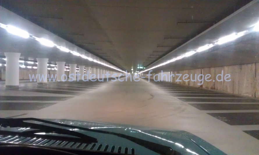 Das Parkhaus am Alexanderplatz (3. UG)