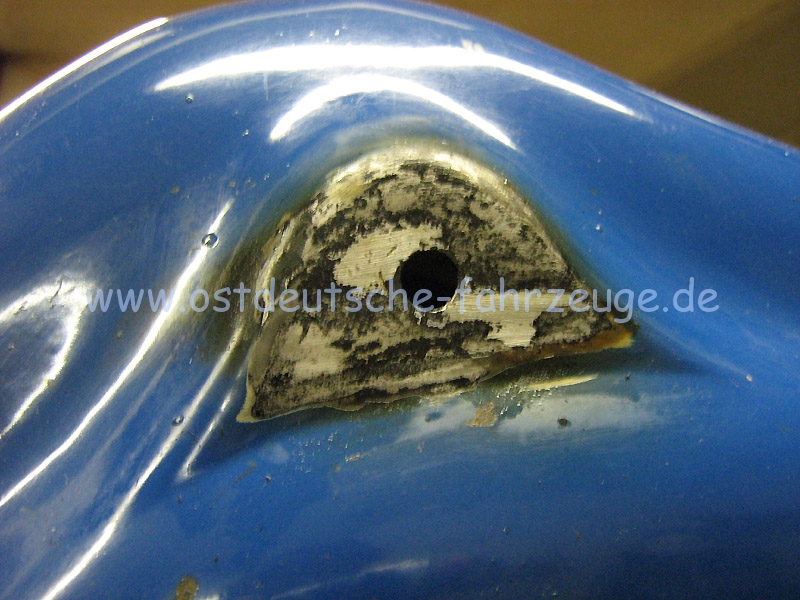 Loch ist wieder heile