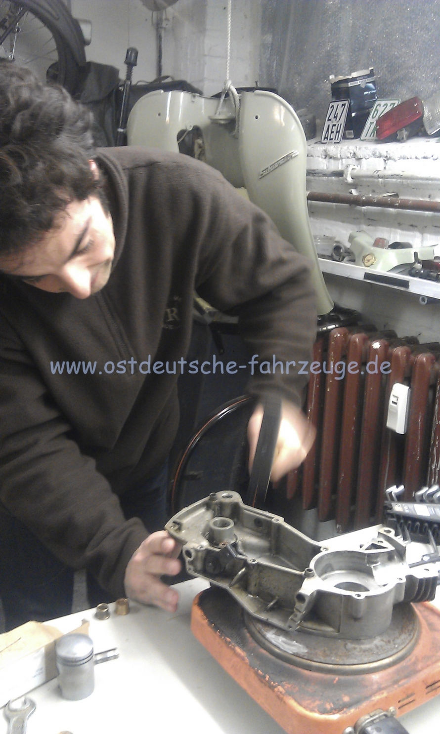 Gunnar bei Profiarbeit