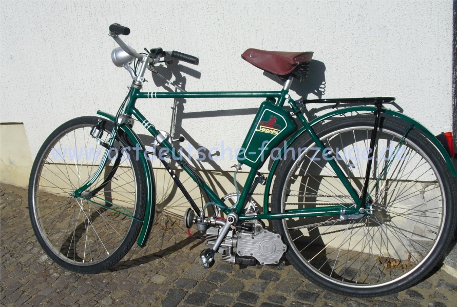 Fahrrad ca 30iger Jahre, Steppkemotor 1956