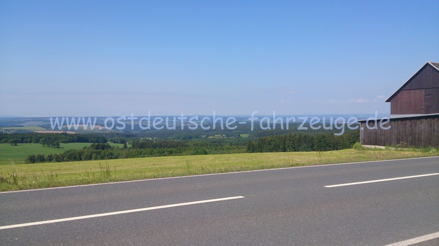 Blick ins wunderschöne Vogtland