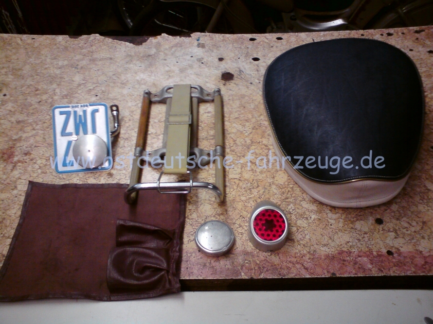 Zu verbauende Teile.