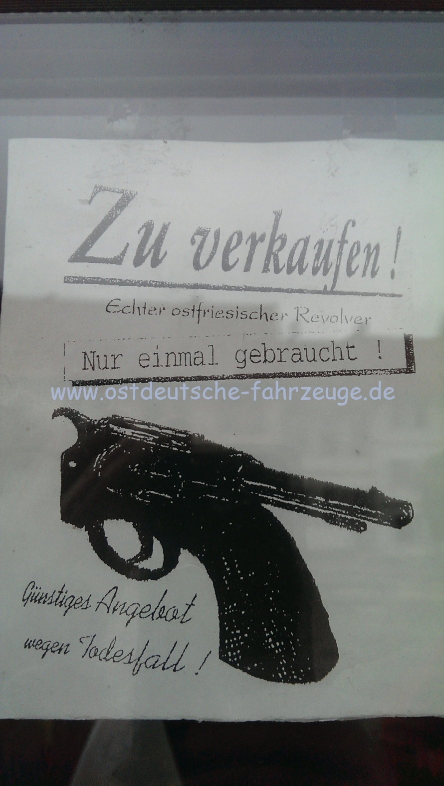 Ein Besuch beim örtlichen Waffen- und Simson-Händler