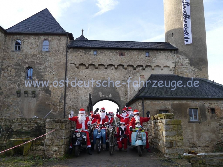 Schlosshof Schloss Denstedt.