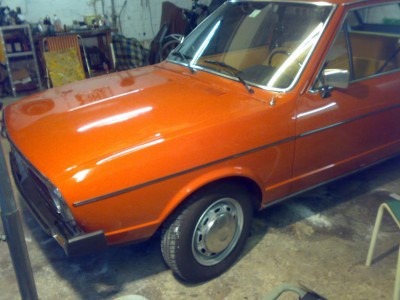 Ick fummel´ am Audi 80L von 1974 rum