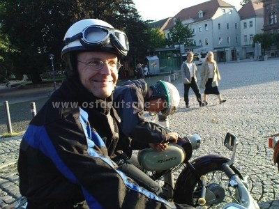 Unser Stadtführer. Die Sehenswürdigkeiten mit dem Moped zu &quot;erfahren&quot;, war eine gute Sache