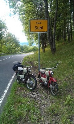 Jetzt sind die Fahrzeuge zurück an Ihrer Geburtsstätte...