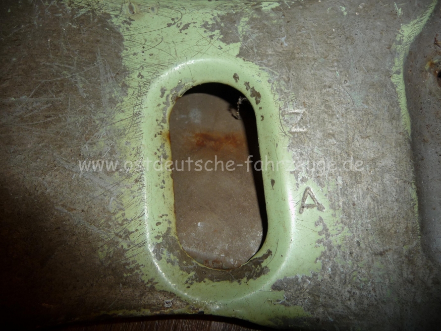 Unter dem silbernen Lack ist lindgrün!?