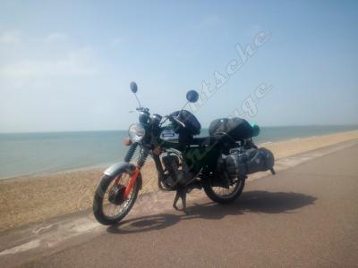 Am Strand von Folkestone